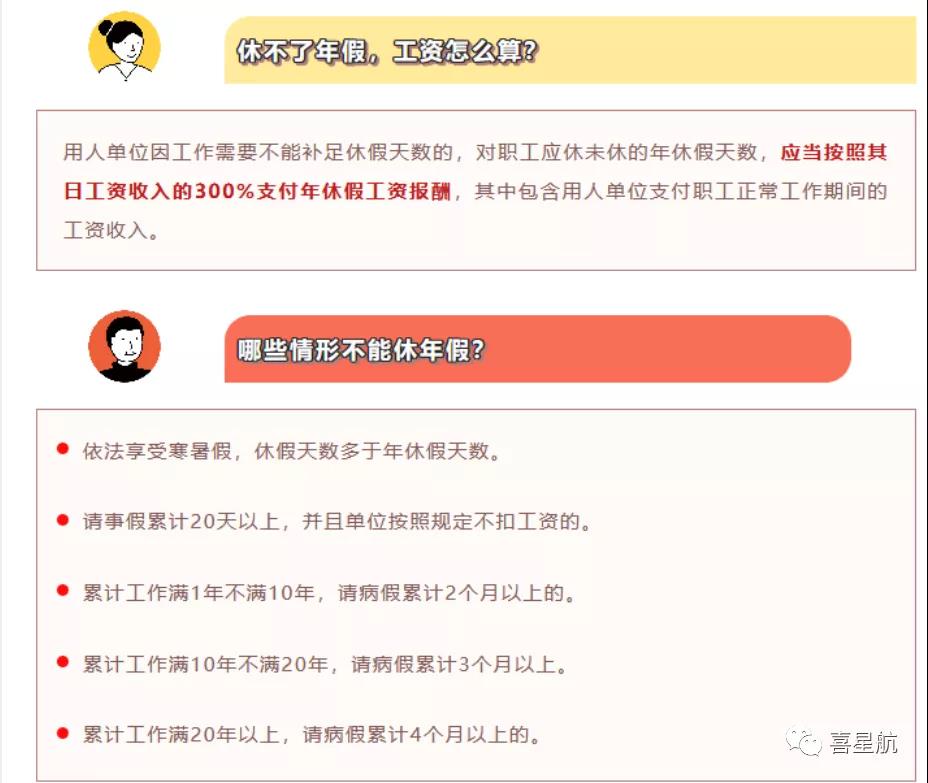 你有多少天年假呢？(圖2)
